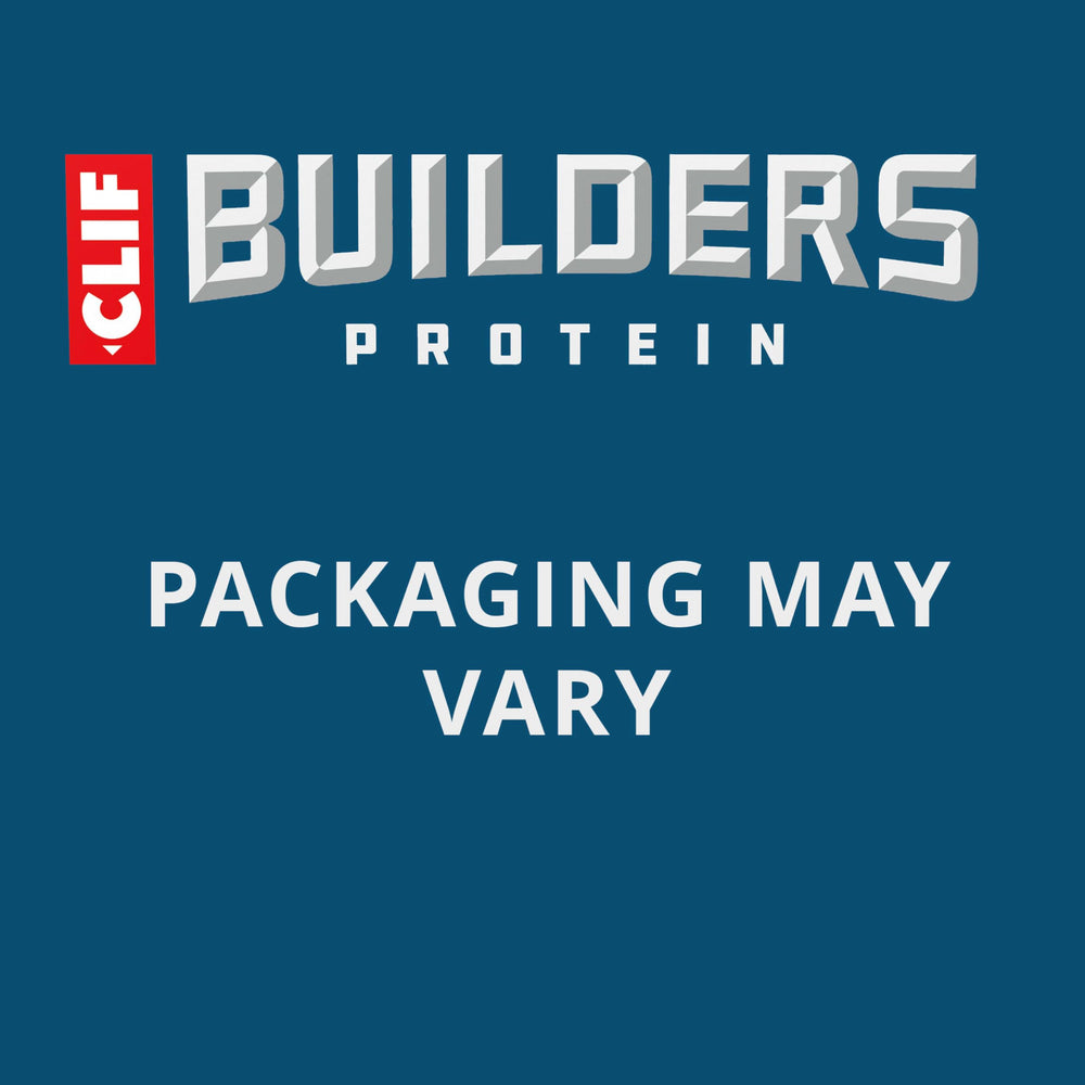 CLIF BUILDERS close-up of cookie pieces adding crunch and flavor contrast benefit