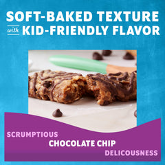Clif Kid Zbar chewy texture detail highlighting soft-baked bite
