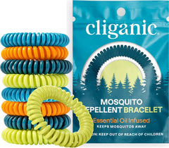Cliganic front packaging showing 25-pack and portability benefit