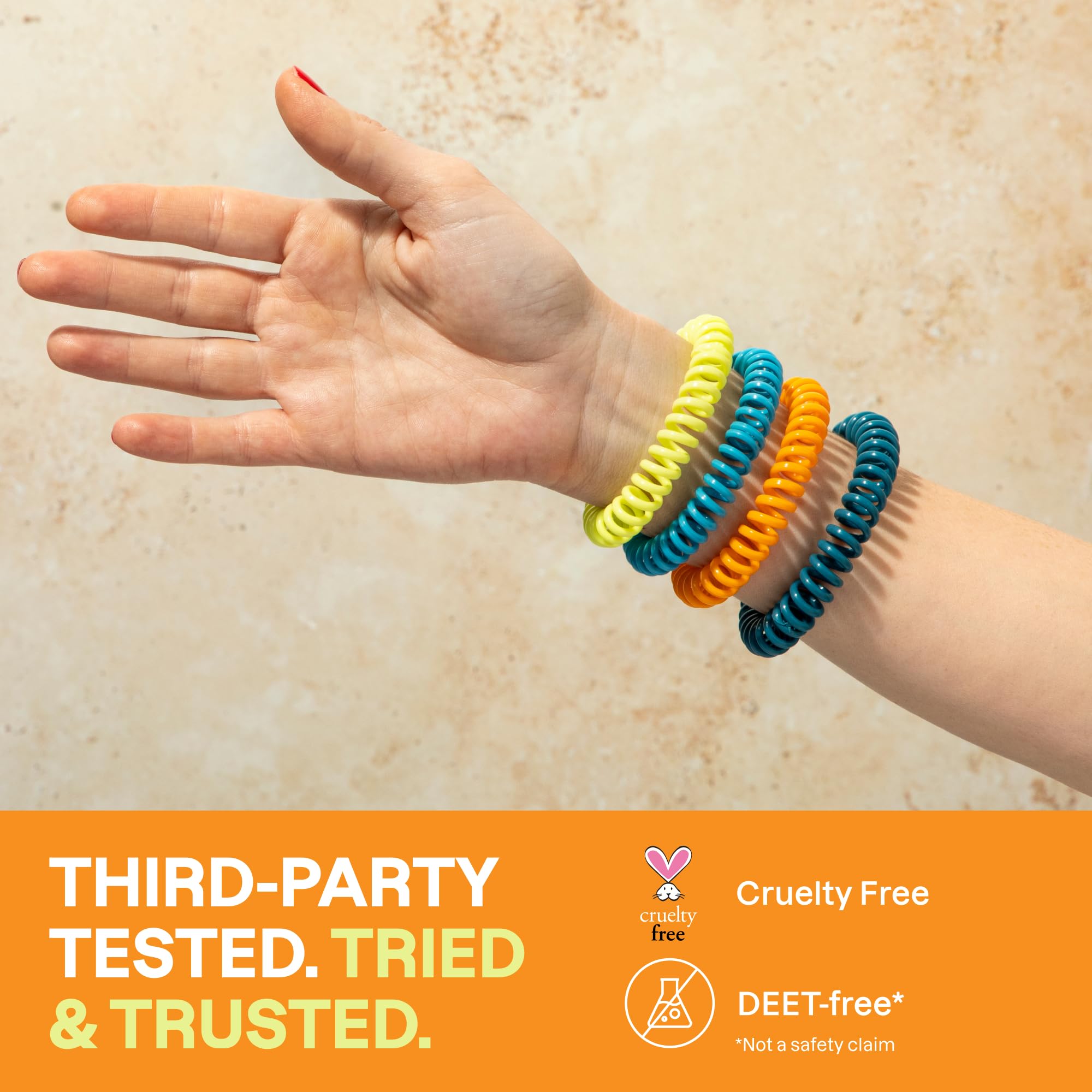 Cliganic bracelets packed in a bag showing travel-ready convenience