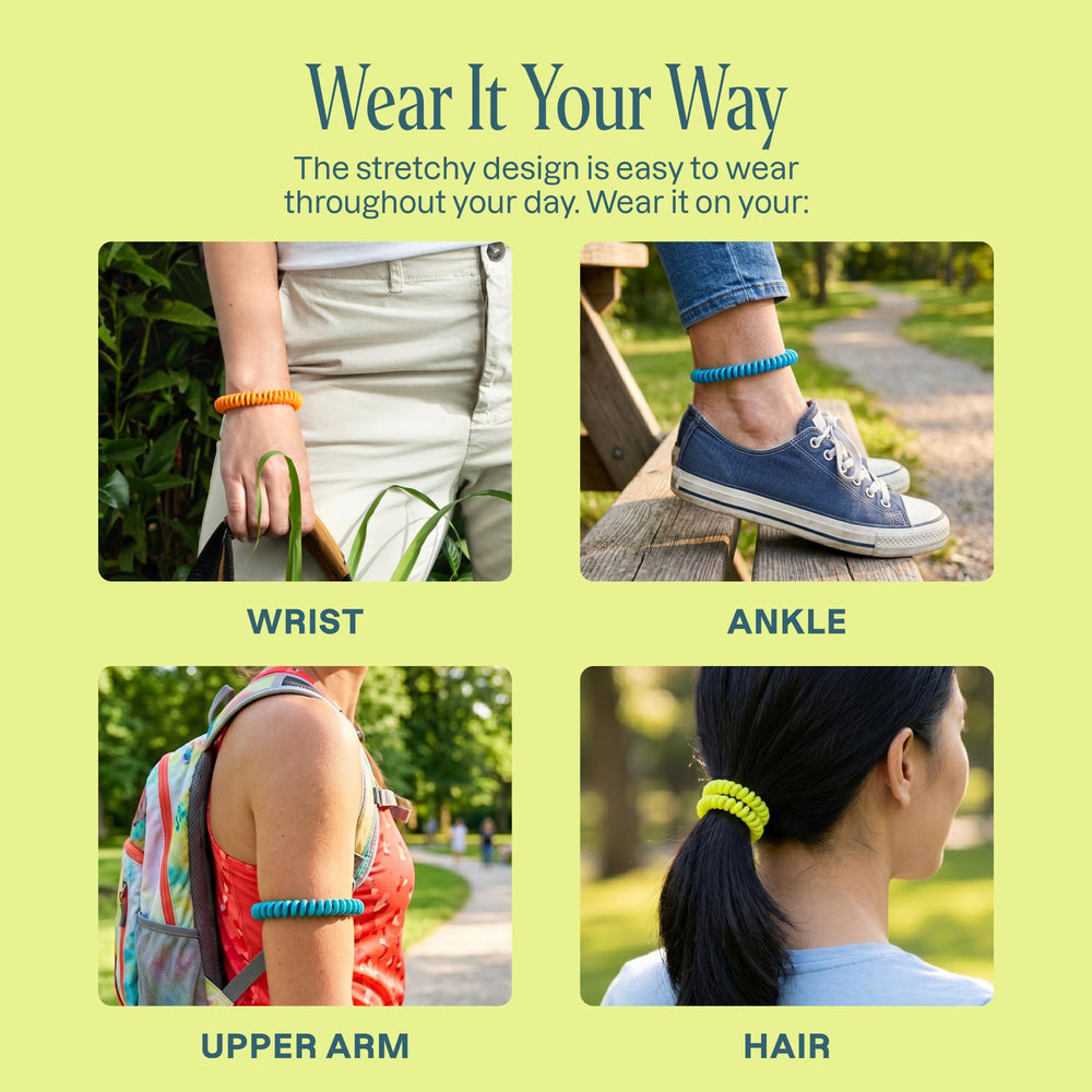 Cliganic bracelets on child and adult wrists demonstrating adjustable fit