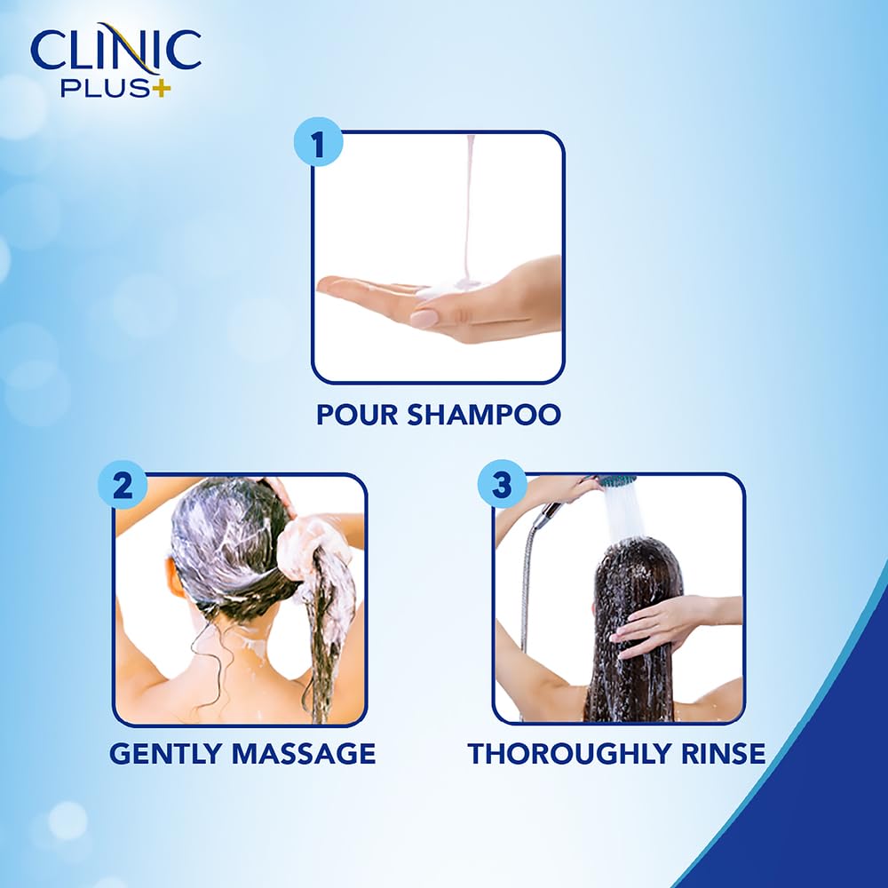 Clinic Plus 1L bottle beside common household item showing scale
