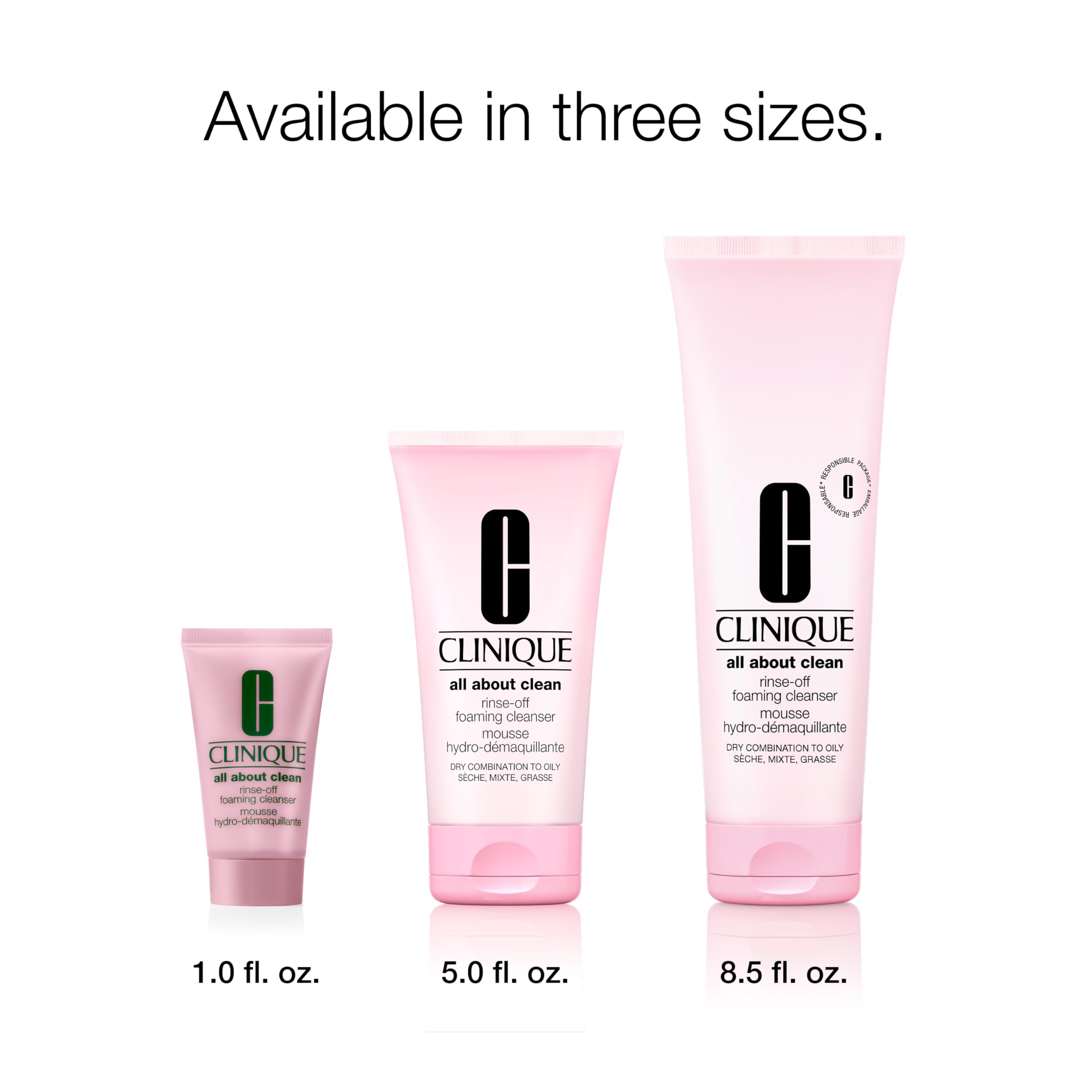 Clinique foaming cleanser staged on bathroom shelf suggesting daily routine benefit