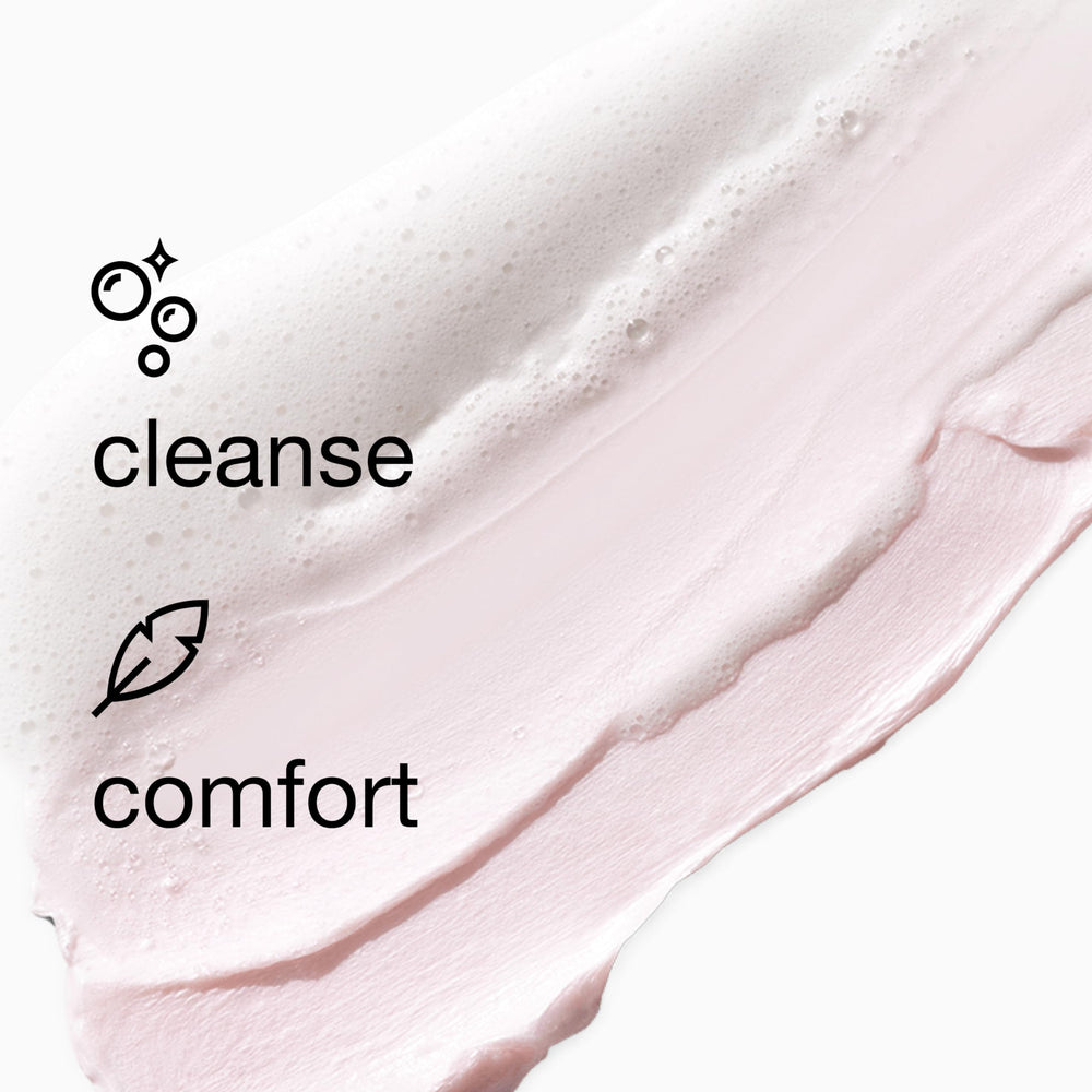 Clinique product label focused on ingredient callouts for reassurance