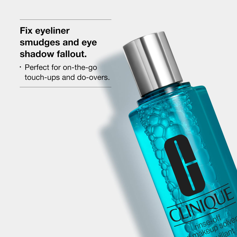 Clinique pouring liquid close-up revealing lightweight texture benefit