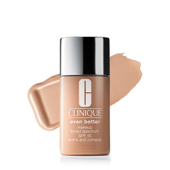 Clinique Even Better front bottle in Cream Chamois showing product identity and ease of use