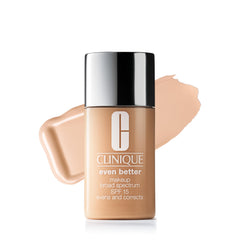 Clinique front bottle view showing packaging and shade name, helpful for shade selection
