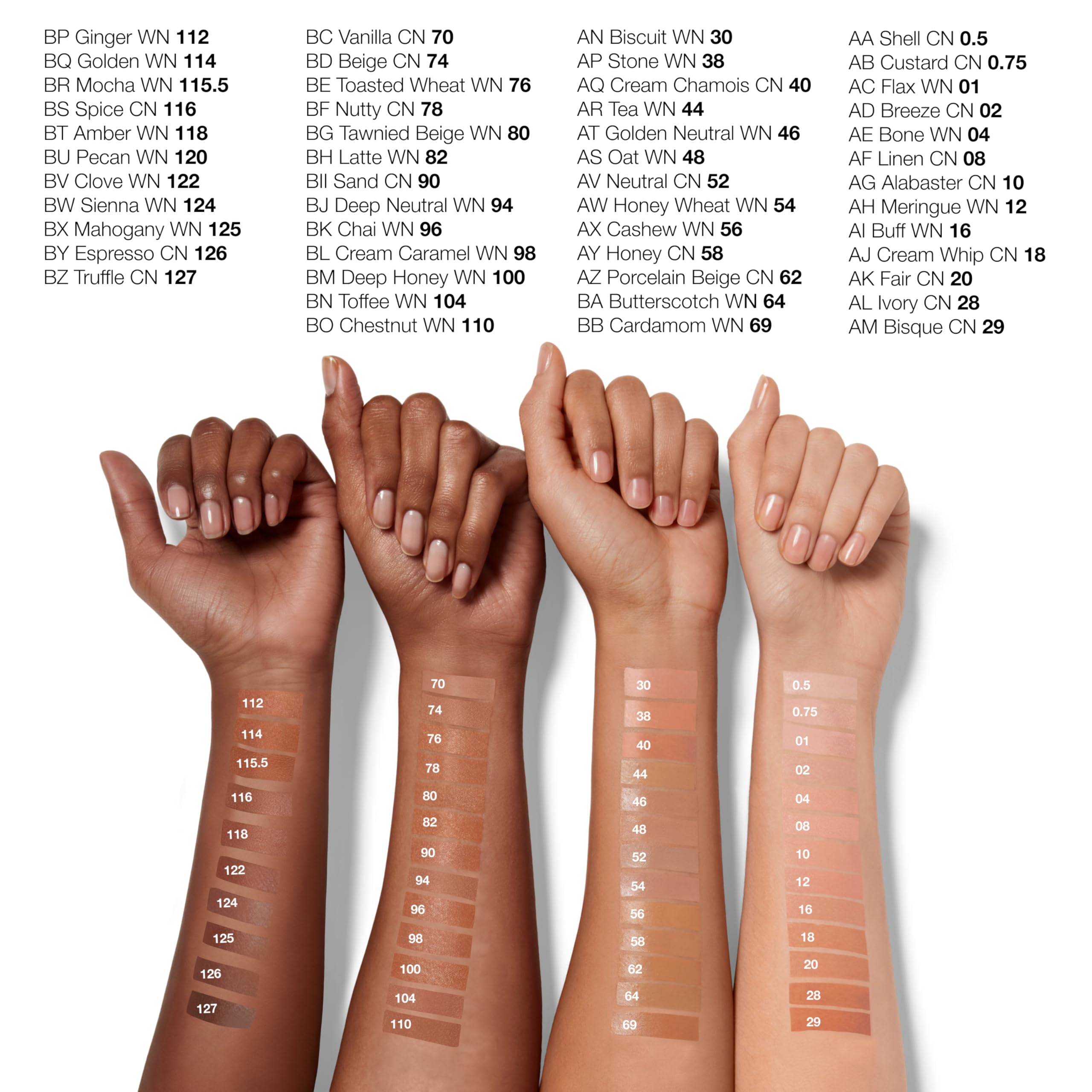 Clinique foundation held in hand for scale demonstrating portable size and daily convenience
