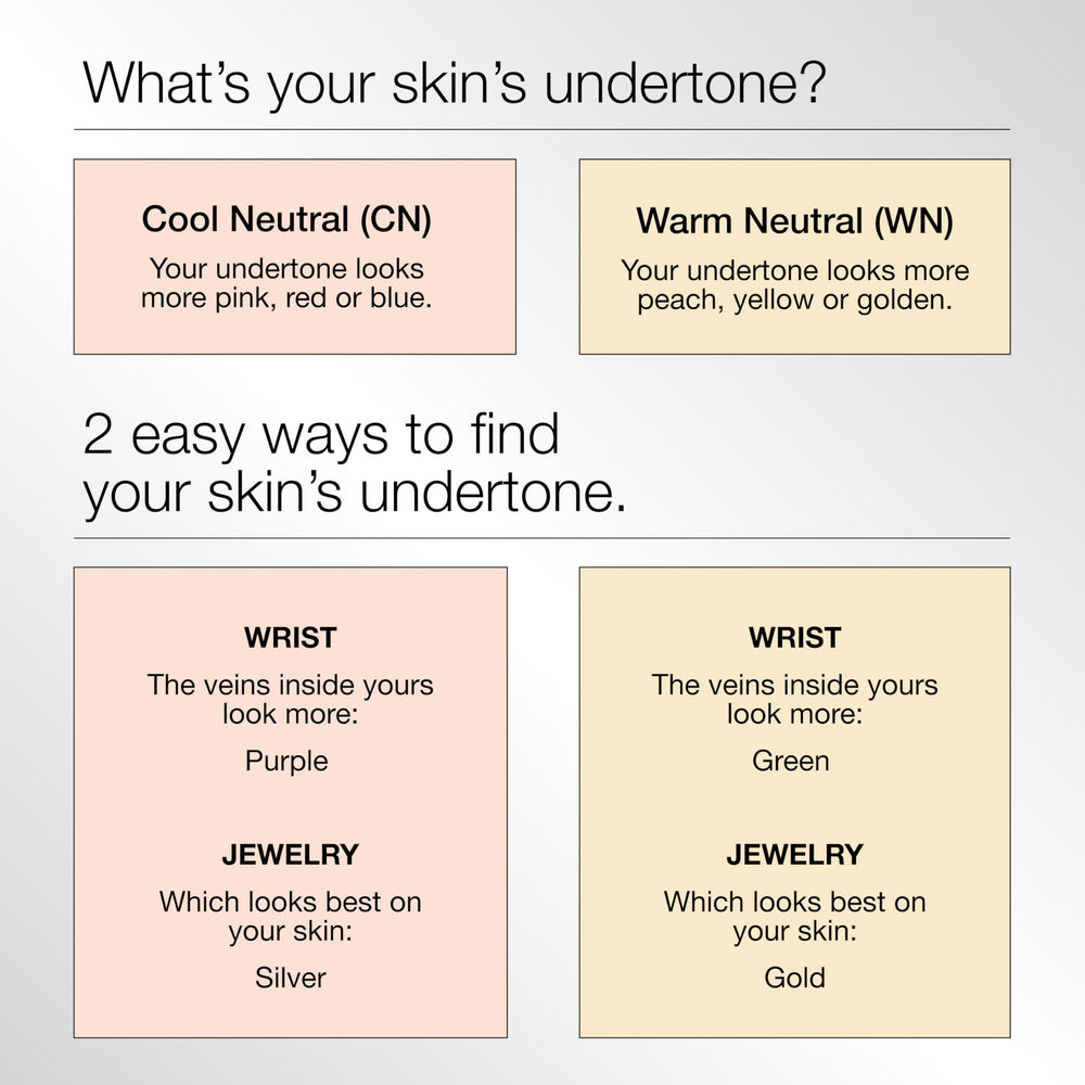 Clinique on model in natural light showing real-skin medium coverage and natural appearance