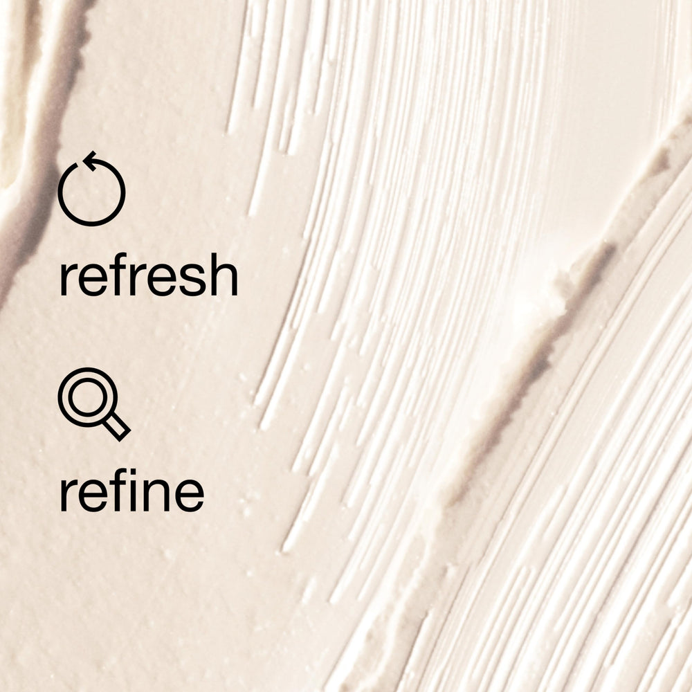 Clinique exfoliating face scrub ingredient focus salicylic acid highlighting pore-refining benefit