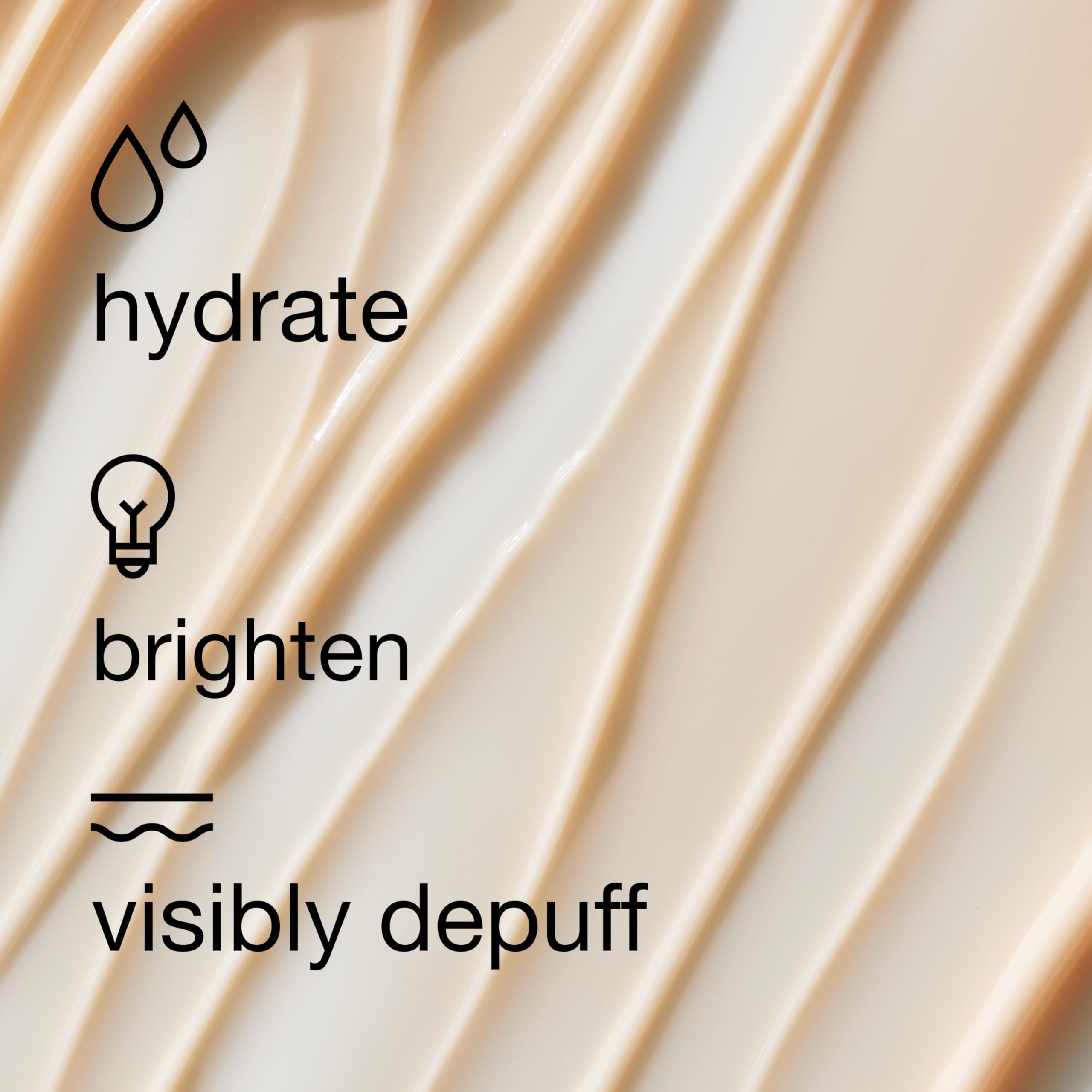 Clinique ingredient label close-up showing vitamin and safety information benefit