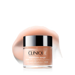 Clinique jar front view showing brand and hydration benefit