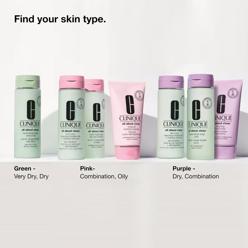 Clinique product with water droplet visual emphasizing hydration benefit
