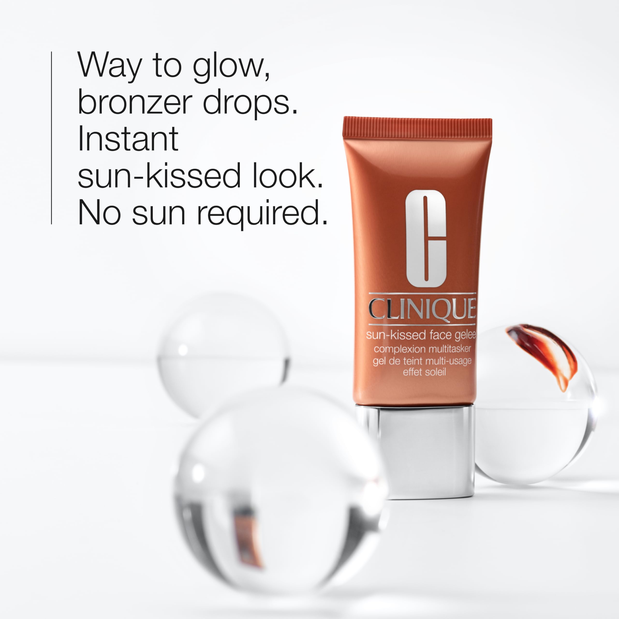 Clinique dropper pipette releasing gel, precise application benefit