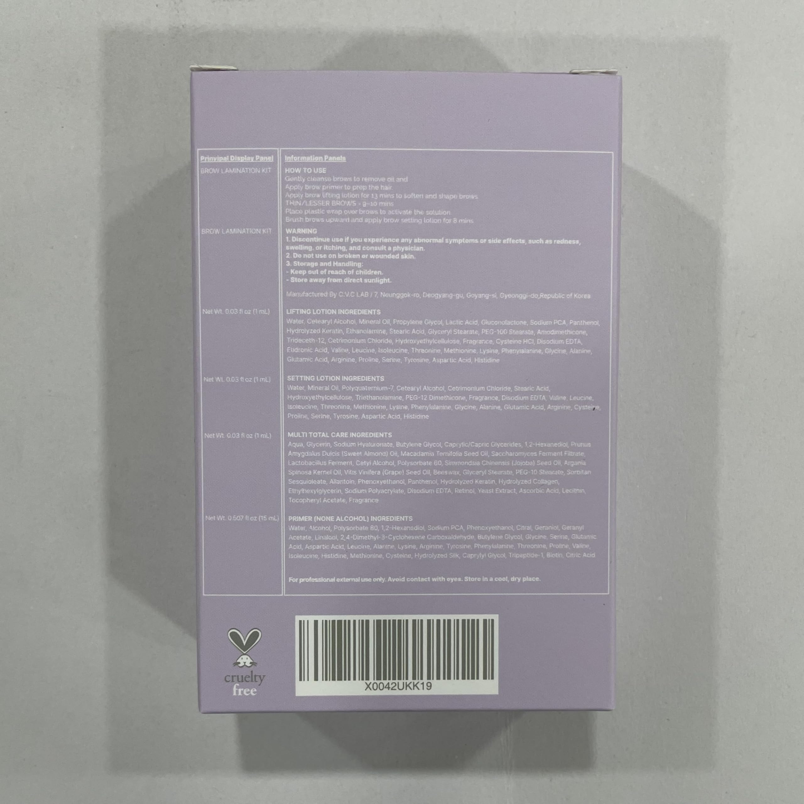 CLIONE PRIME label and ingredients closeup highlighting hypoallergenic formula