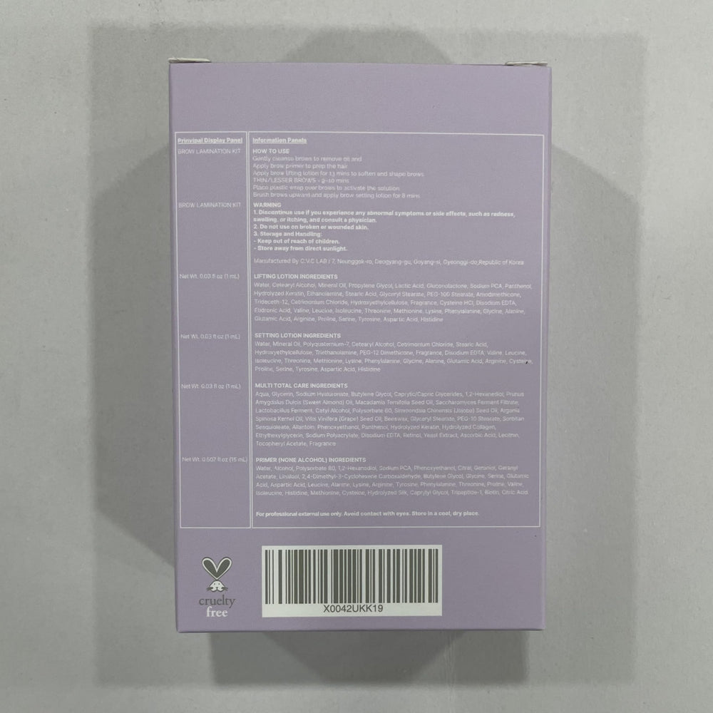 CLIONE PRIME label and ingredients closeup highlighting hypoallergenic formula