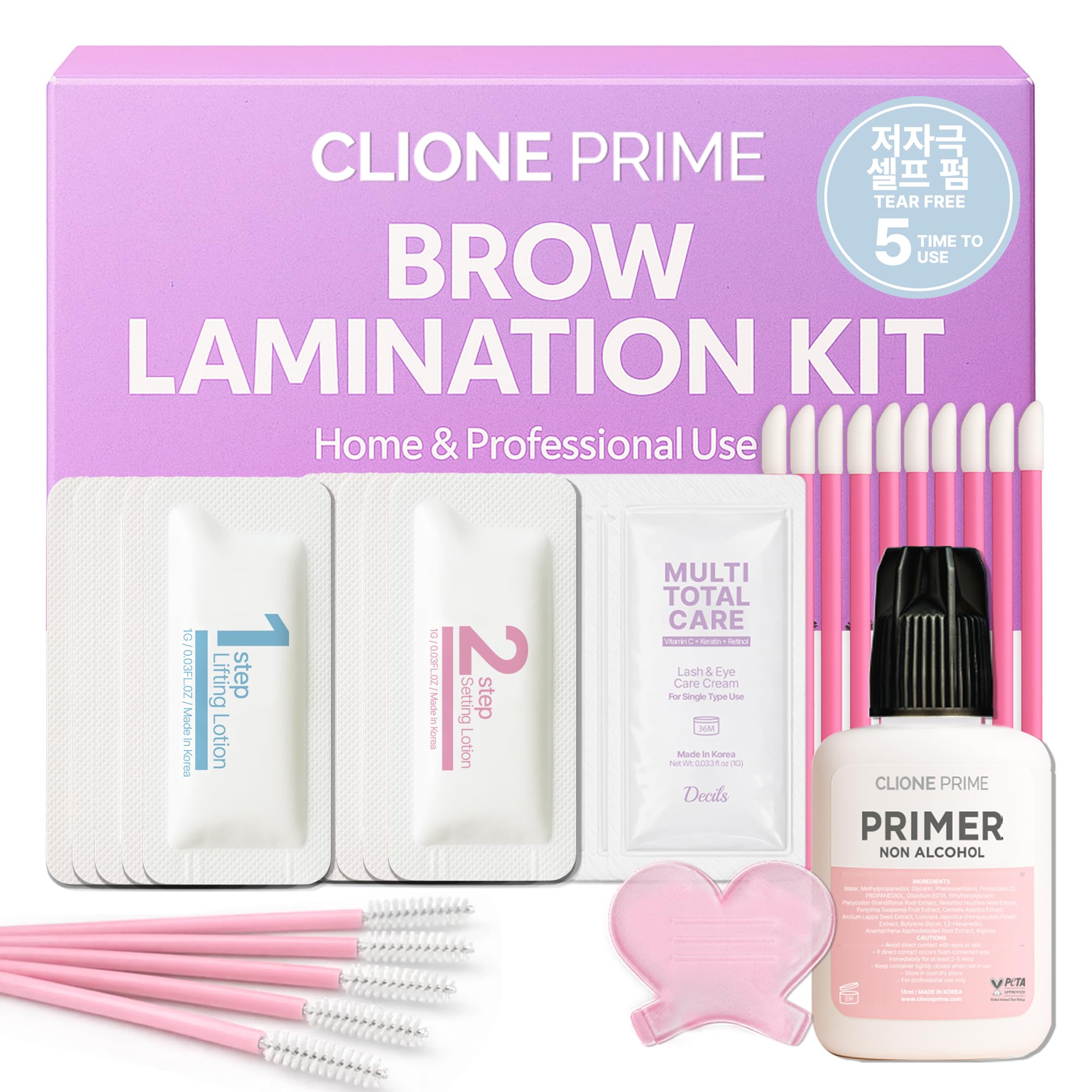 CLIONE PRIME lifestyle image on bathroom counter showing easy everyday use