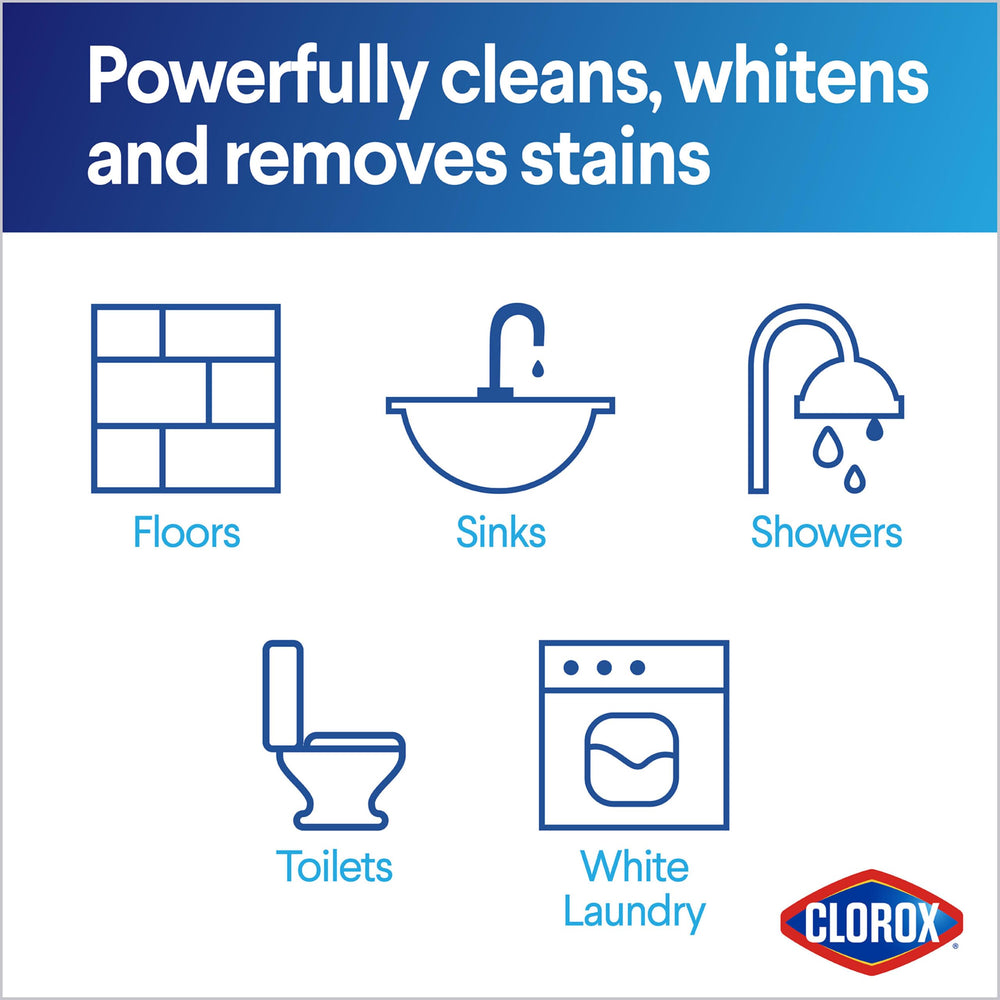 Clorox powder dissolving in cold water to create effective cleaning solution