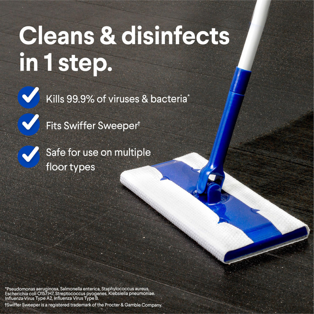 Clorox Scentiva pad held by hand to show actual size and refill convenience