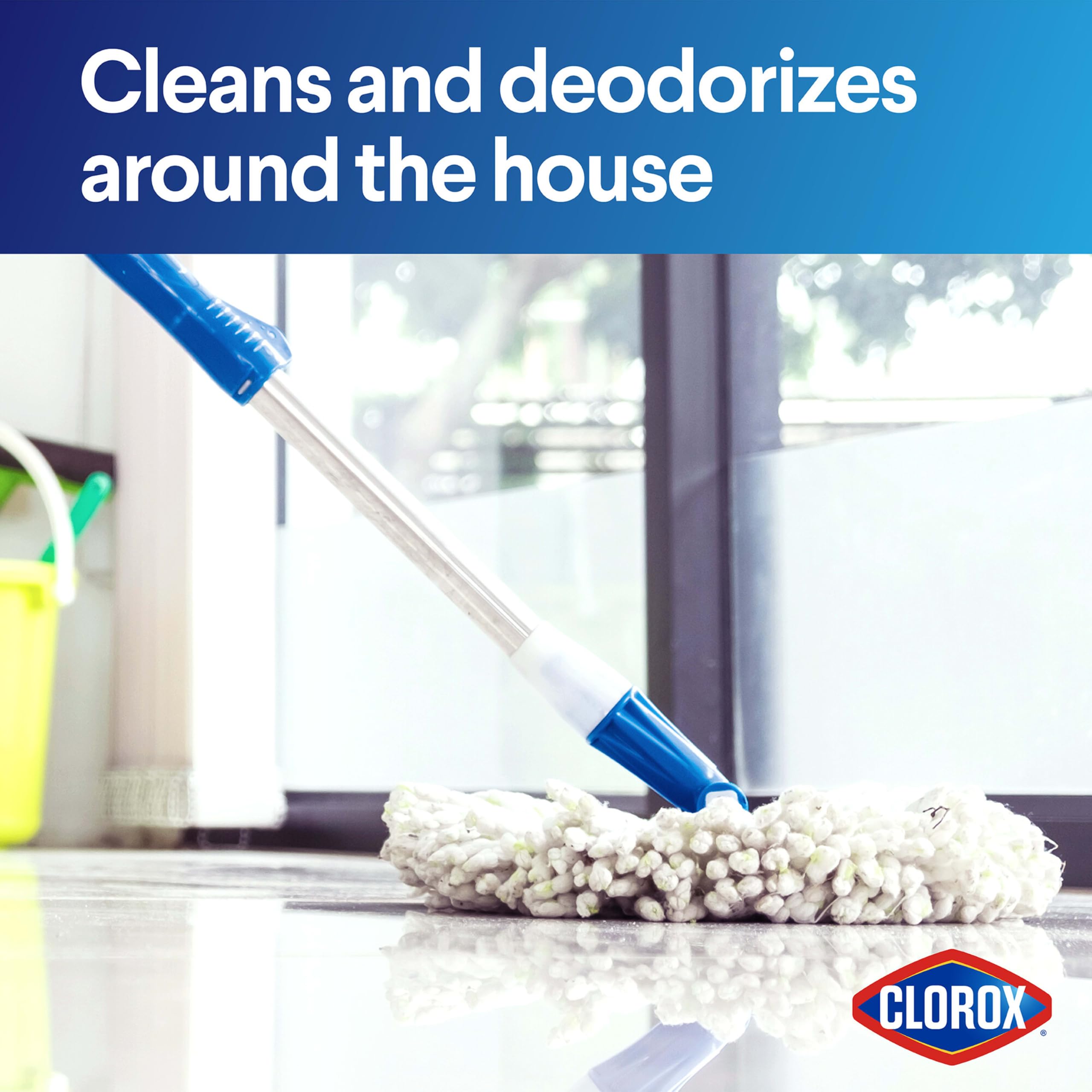 Clorox whitening effect on laundry before and after demonstrating stain lift