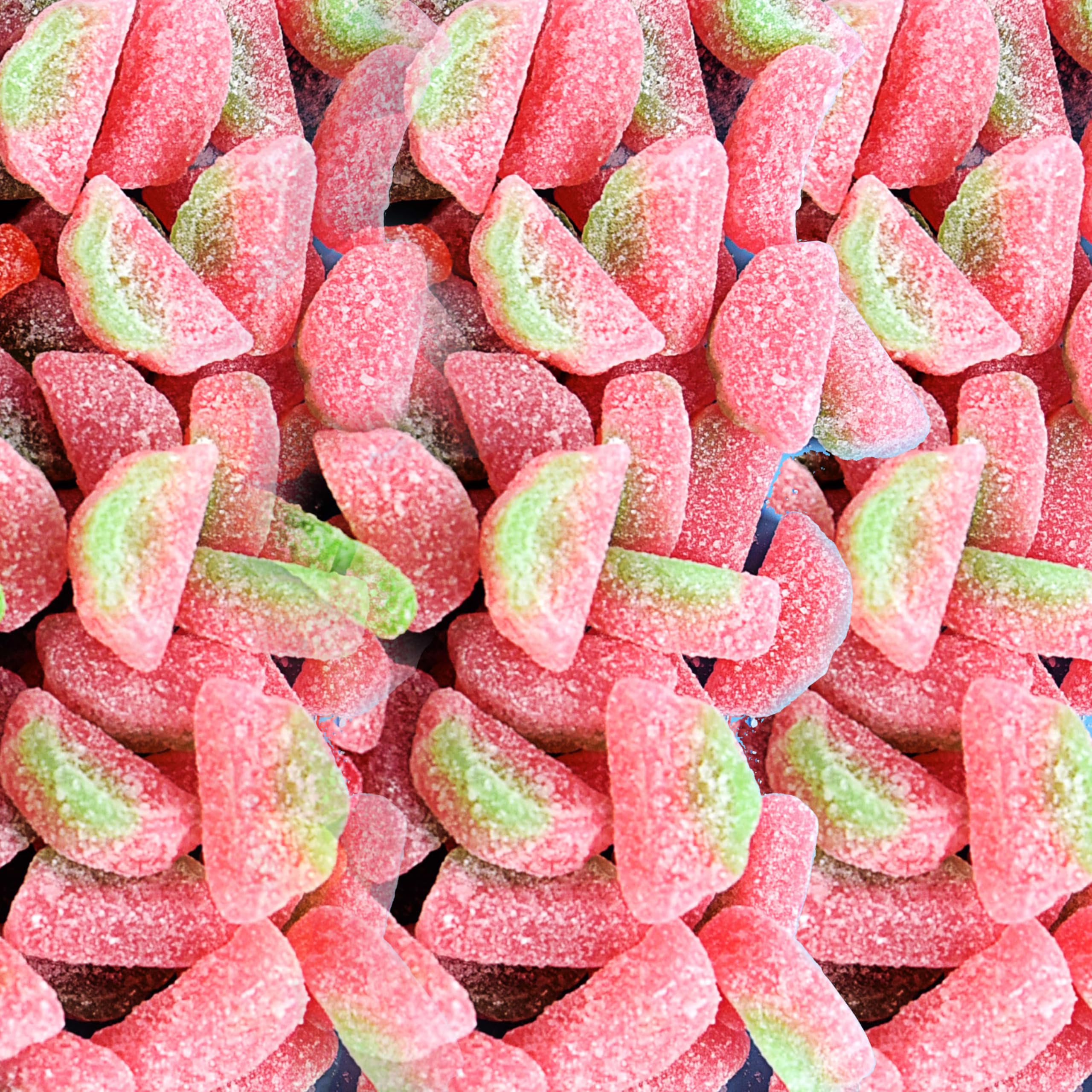 Close-up of SOUR PATCH KIDS sour coating texture emphasizing flavor contrast benefit