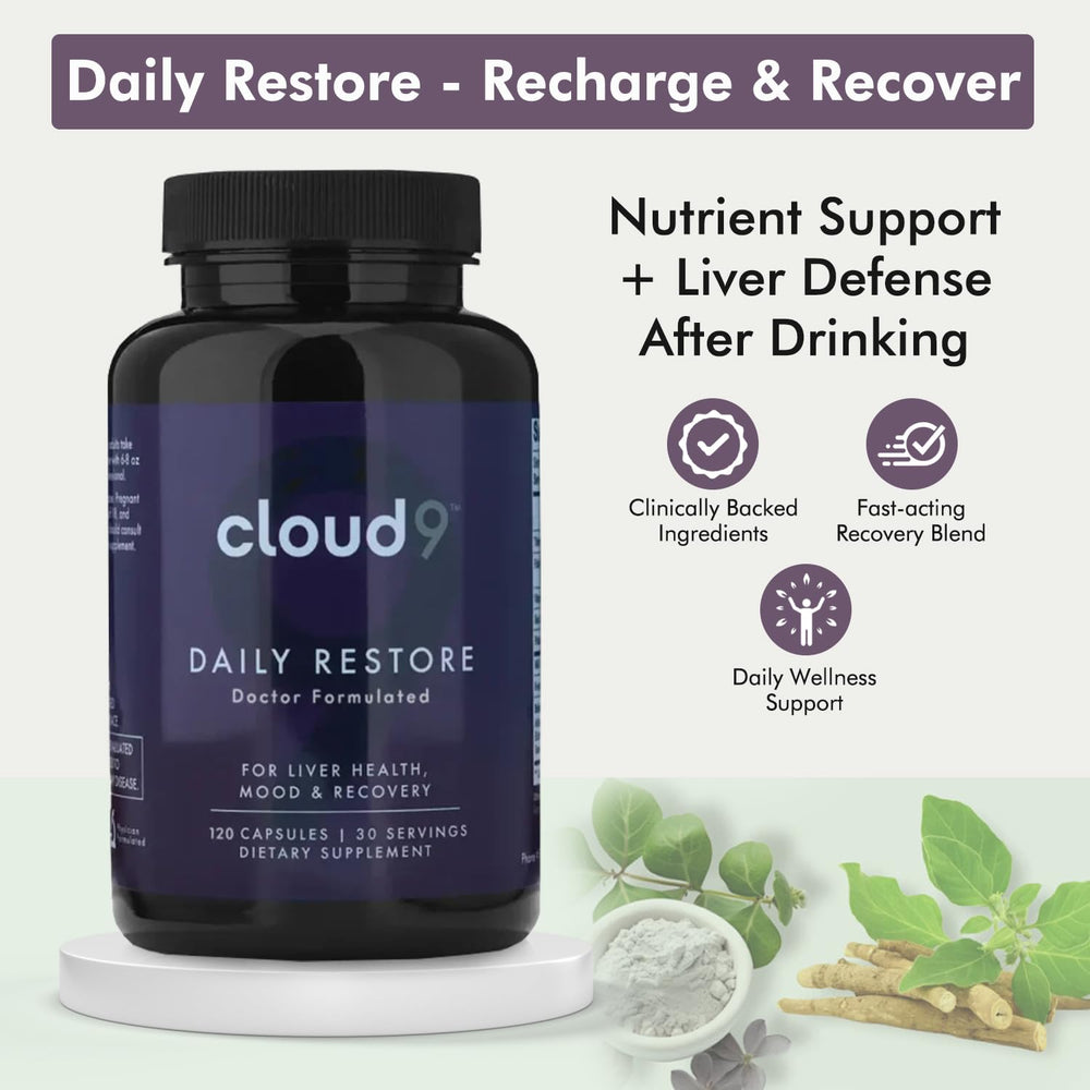 CLOUD9 BY REBOUND hand holding serving to show daily dose and portion clarity