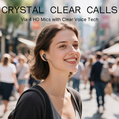 CMF BY NOTHING open charging case top-down showing neat earbud storage and battery benefit