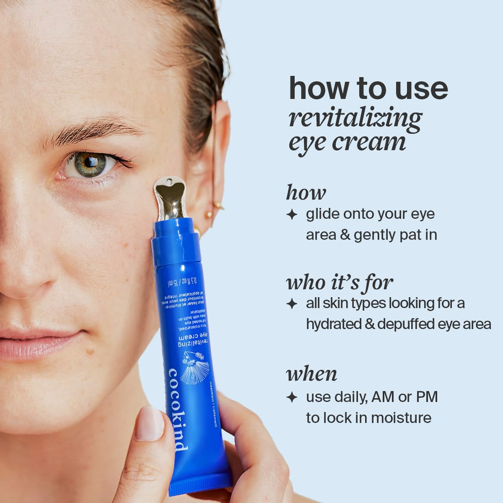 Cocokind cream texture swipe illustrating lightweight hydration and smooth finish