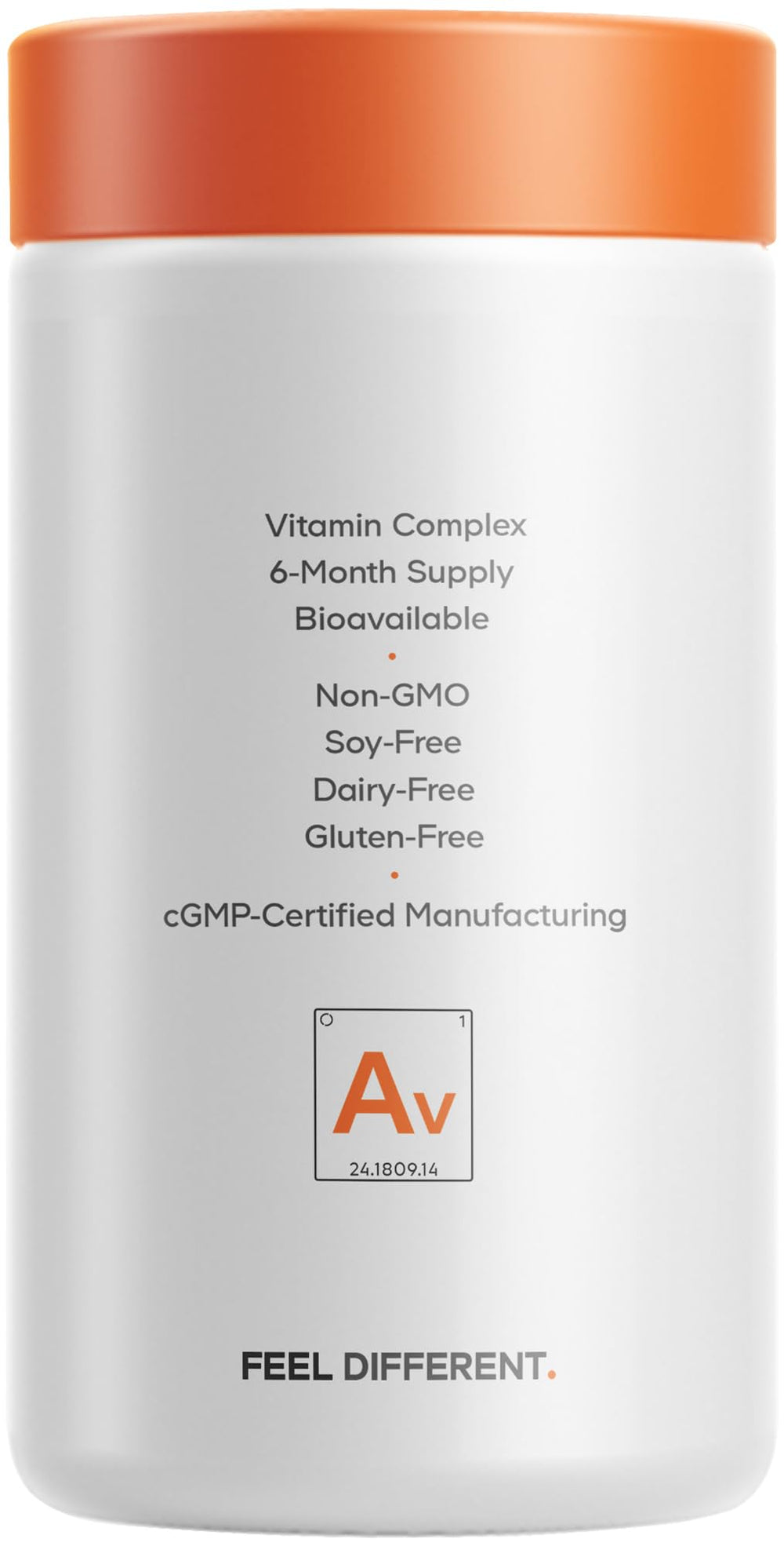 Codeage ADK graphic showing 180 capsules equals six-month supply for cost convenience