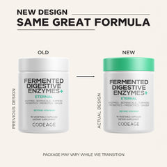 Codeage fermented botanical powder texture showing natural ingredients benefit