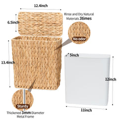 Coeusy side profile highlighting slim fit for narrow bathroom spaces