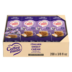 Coffee mate front packaging showing flavor and pack benefits