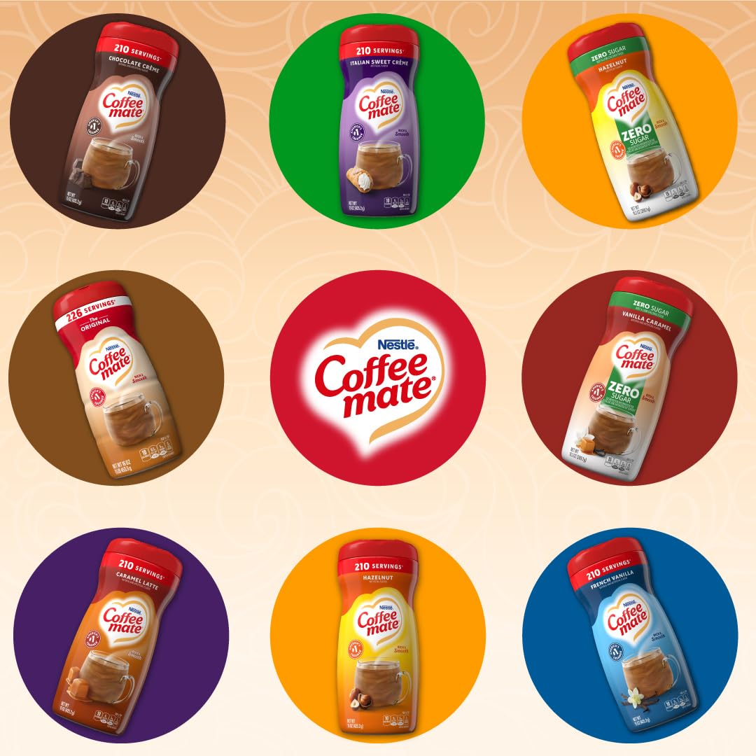 Coffee-mate nutrition label and ingredients for informed dietary choices