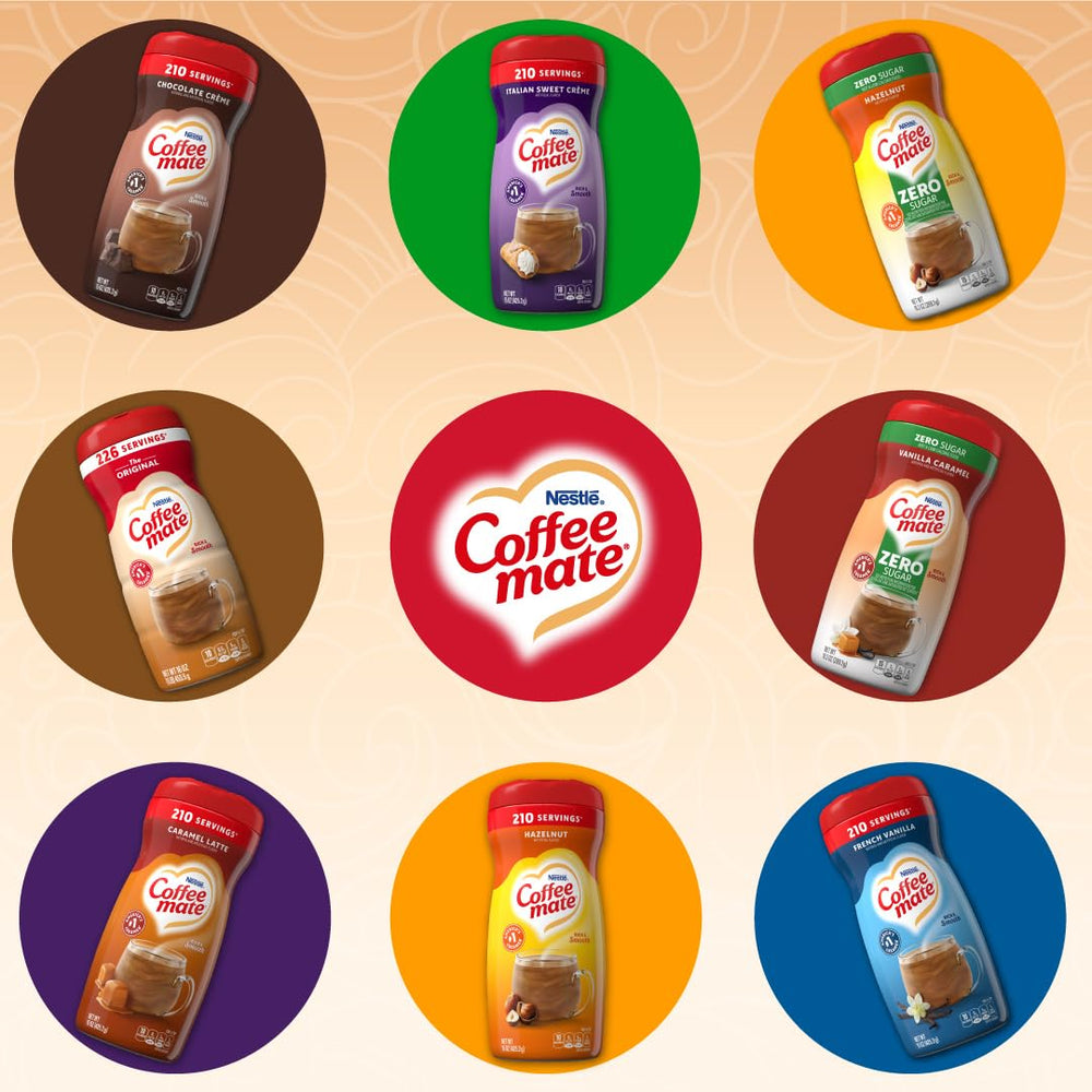 Coffee-mate nutrition label and ingredients for informed dietary choices