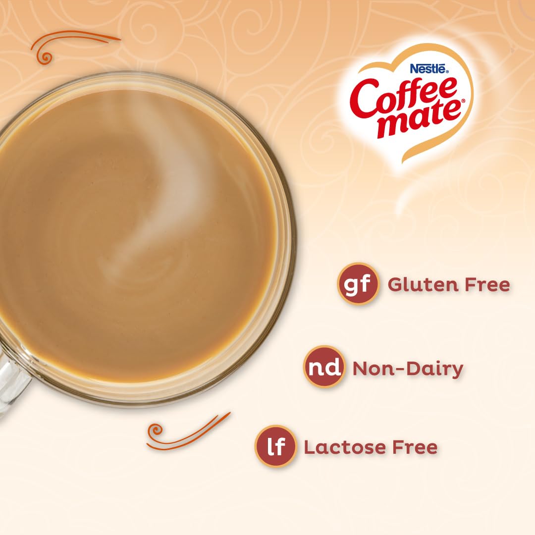 Coffee-mate served in mug in cozy setting for indulgent coffee moments