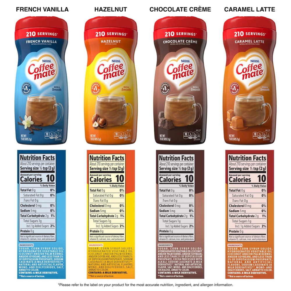 Coffee mate in a mug during morning routine showing creamy flavor boost