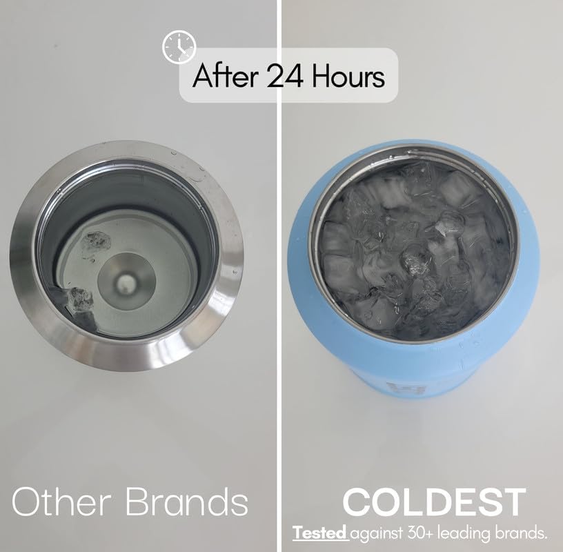 The Coldest Tumbler non-slip rubber base preventing slips and protecting surfaces