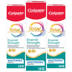 Colgate front packaging showing product and benefits