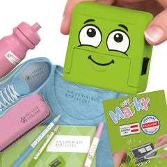 COLOP Marky close-up of interchangeable letters letting you personalize names quickly