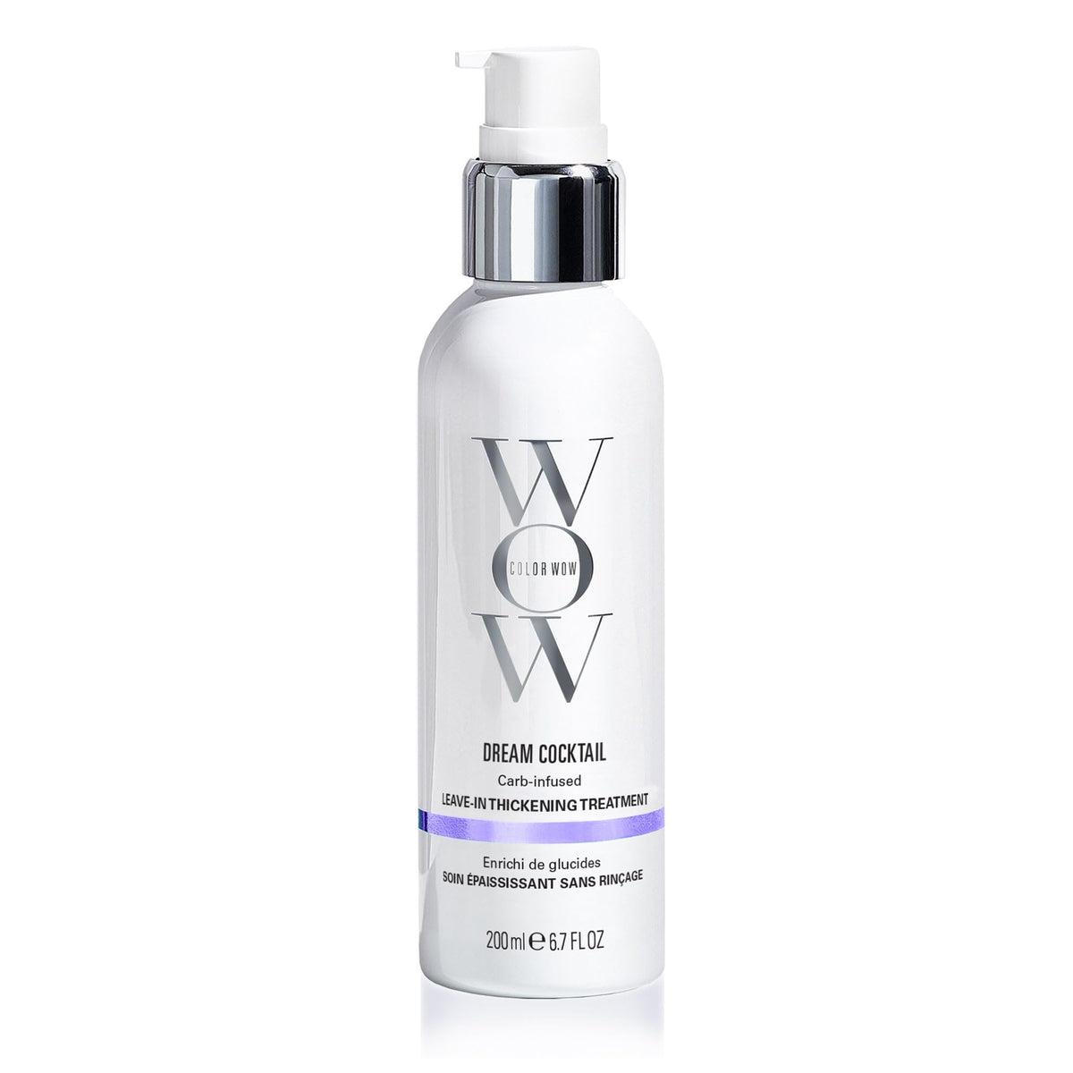 COLOR WOW front packaging showing bottle and brand for easy identification and shelf appeal