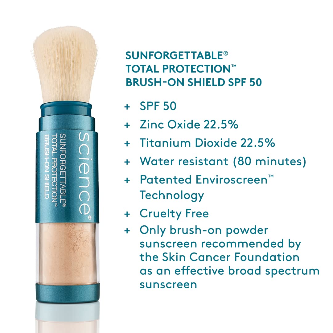 Colorescience brush bristles close-up showing soft fibers for smooth application