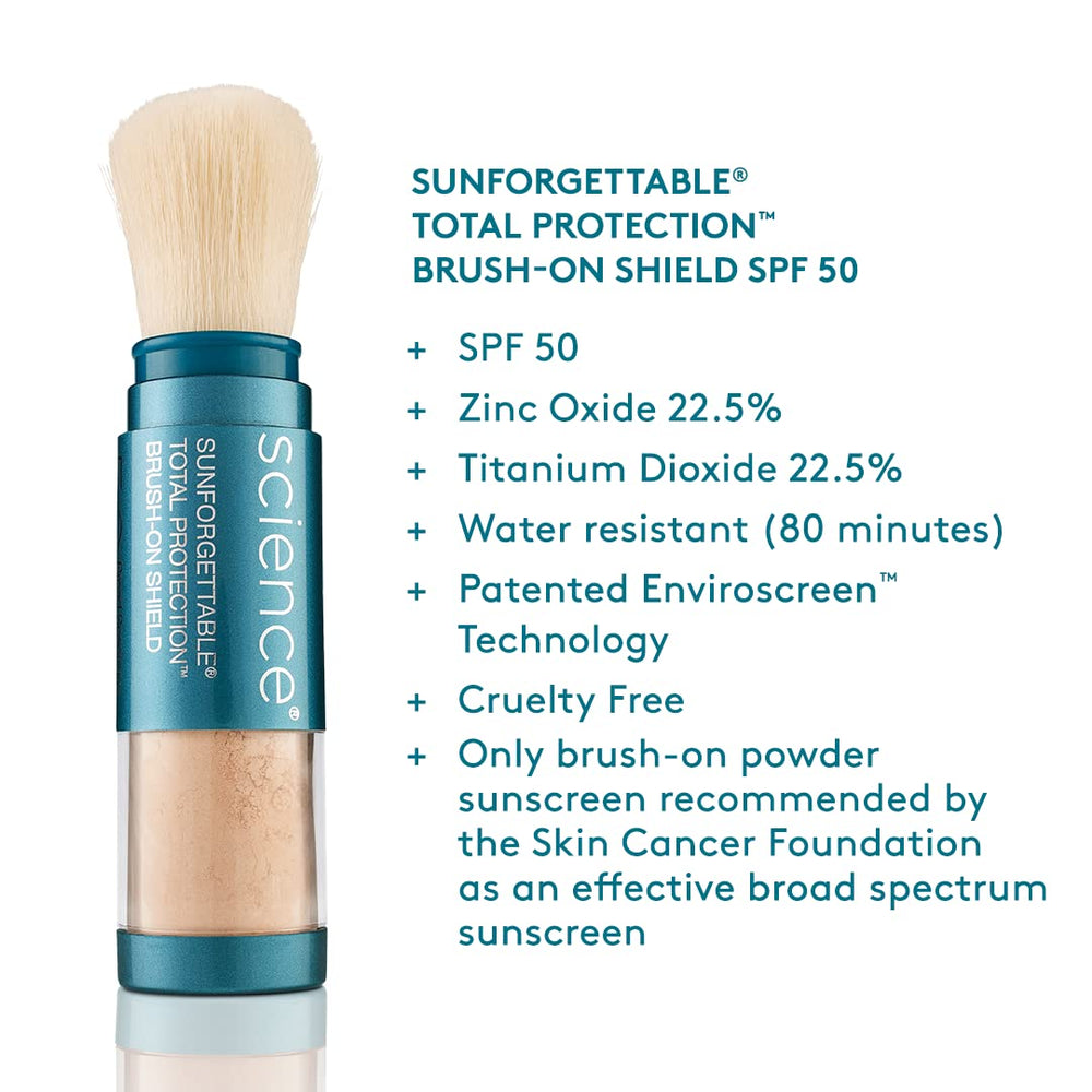 Colorescience brush bristles close-up showing soft fibers for smooth application
