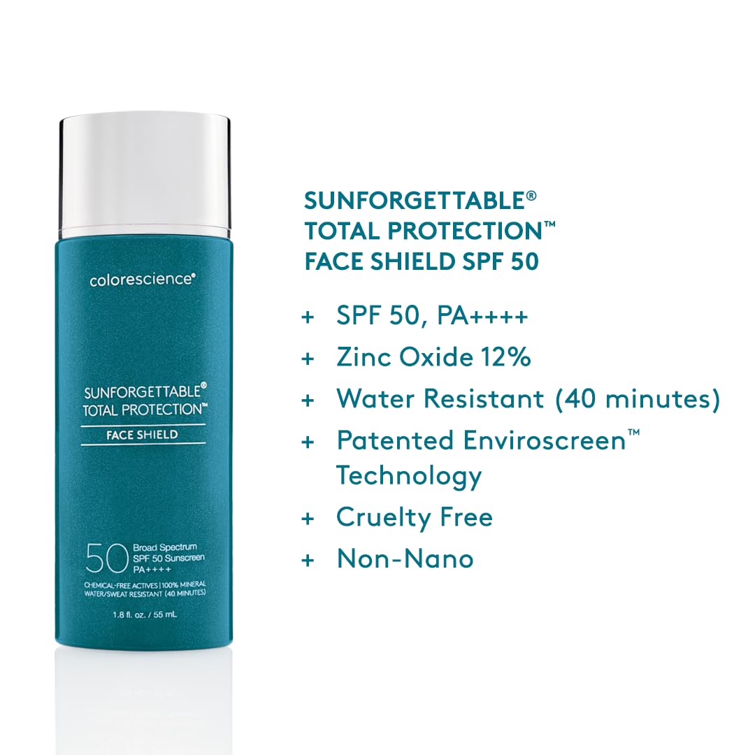 Colorescience ingredients flatlay highlighting antioxidants and mineral zinc