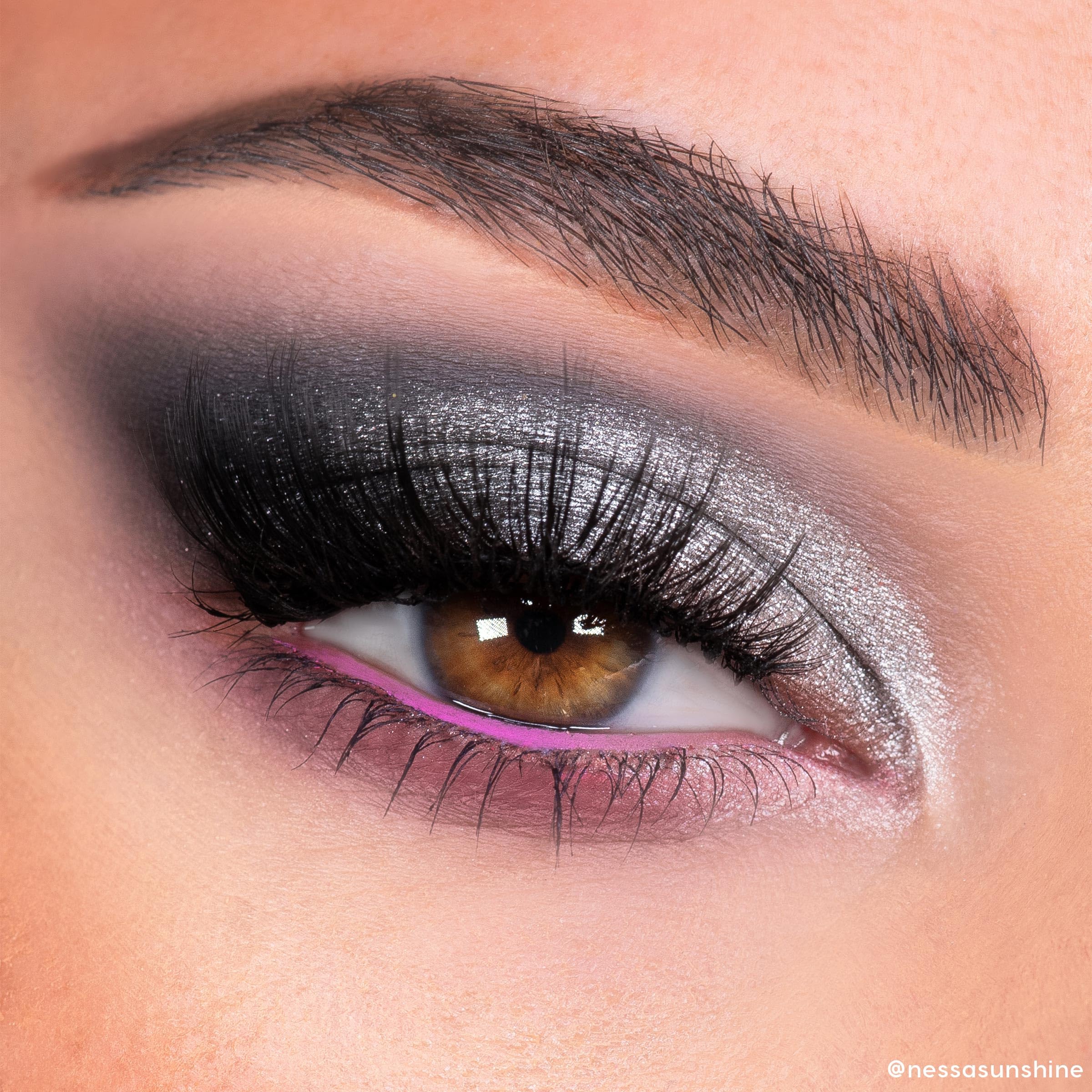ColourPop matte shade swatched demonstrating smooth pigment and crease-hold benefit