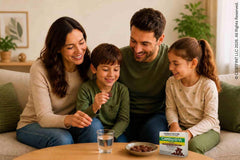 Combantrin squares displayed in a bowl at a gathering demonstrating easy sharing and convenience