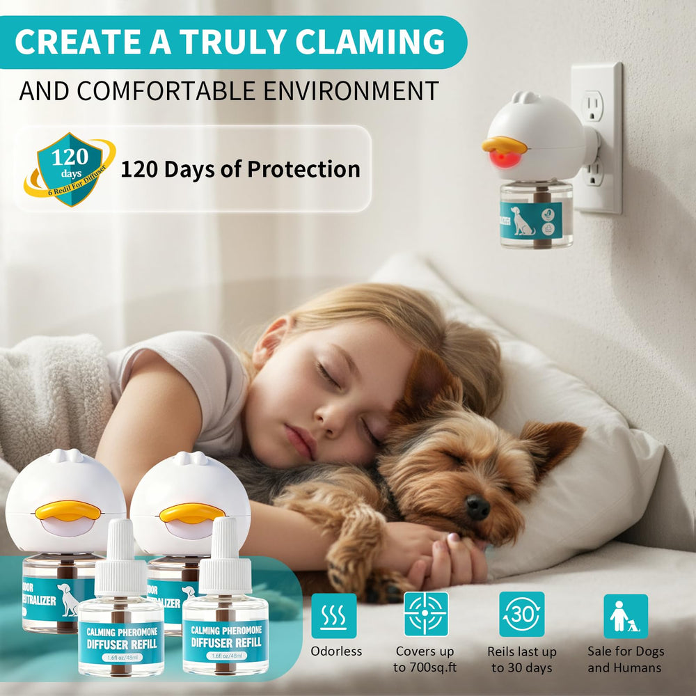 Comfidog plug-in unit close-up highlighting easy installation benefit