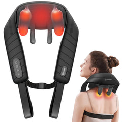 COMFIER front view in midnight black showing full wearable design and comfort