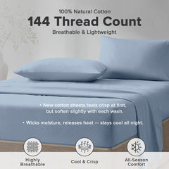 Comfort Spaces fitted sheet pocket detail showing secure 12 inch elastic fit