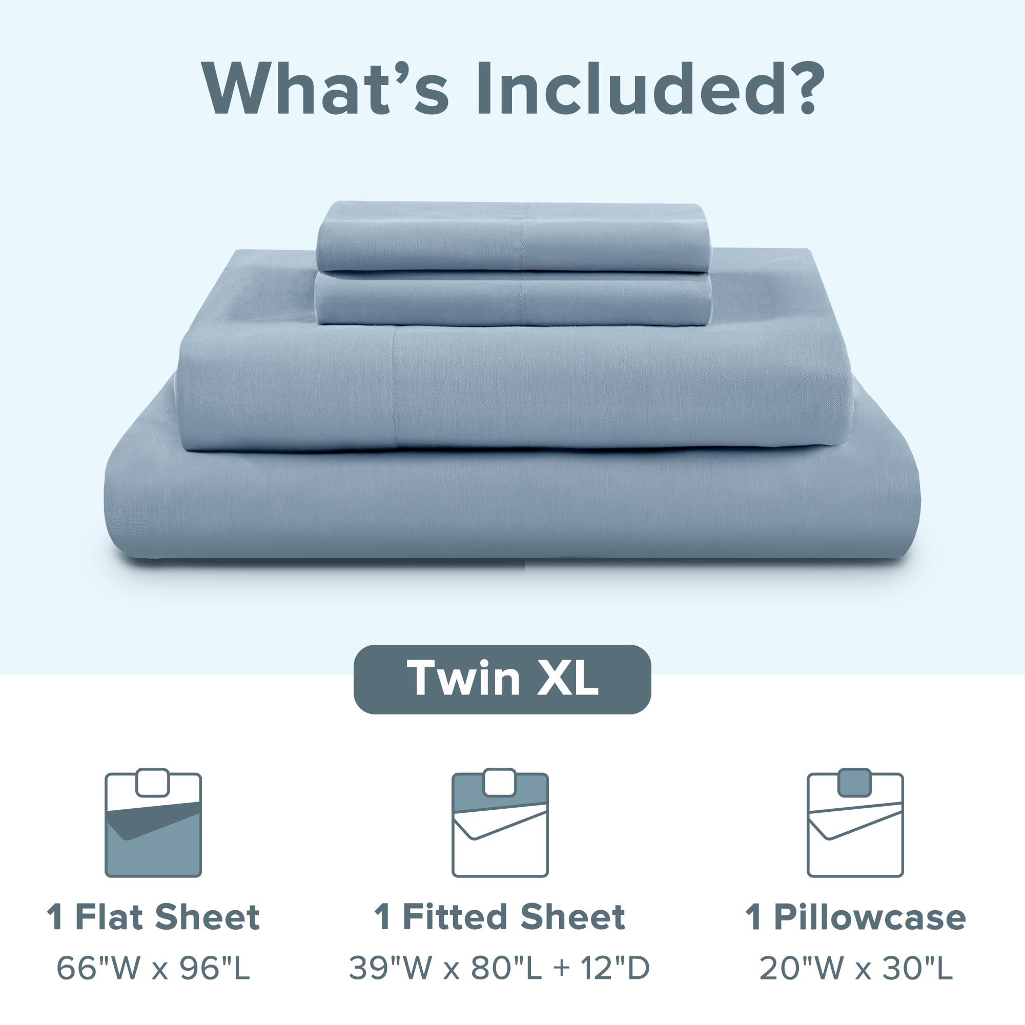 Comfort Spaces fitted sheet corner elastic detail securing mattress fit and stability