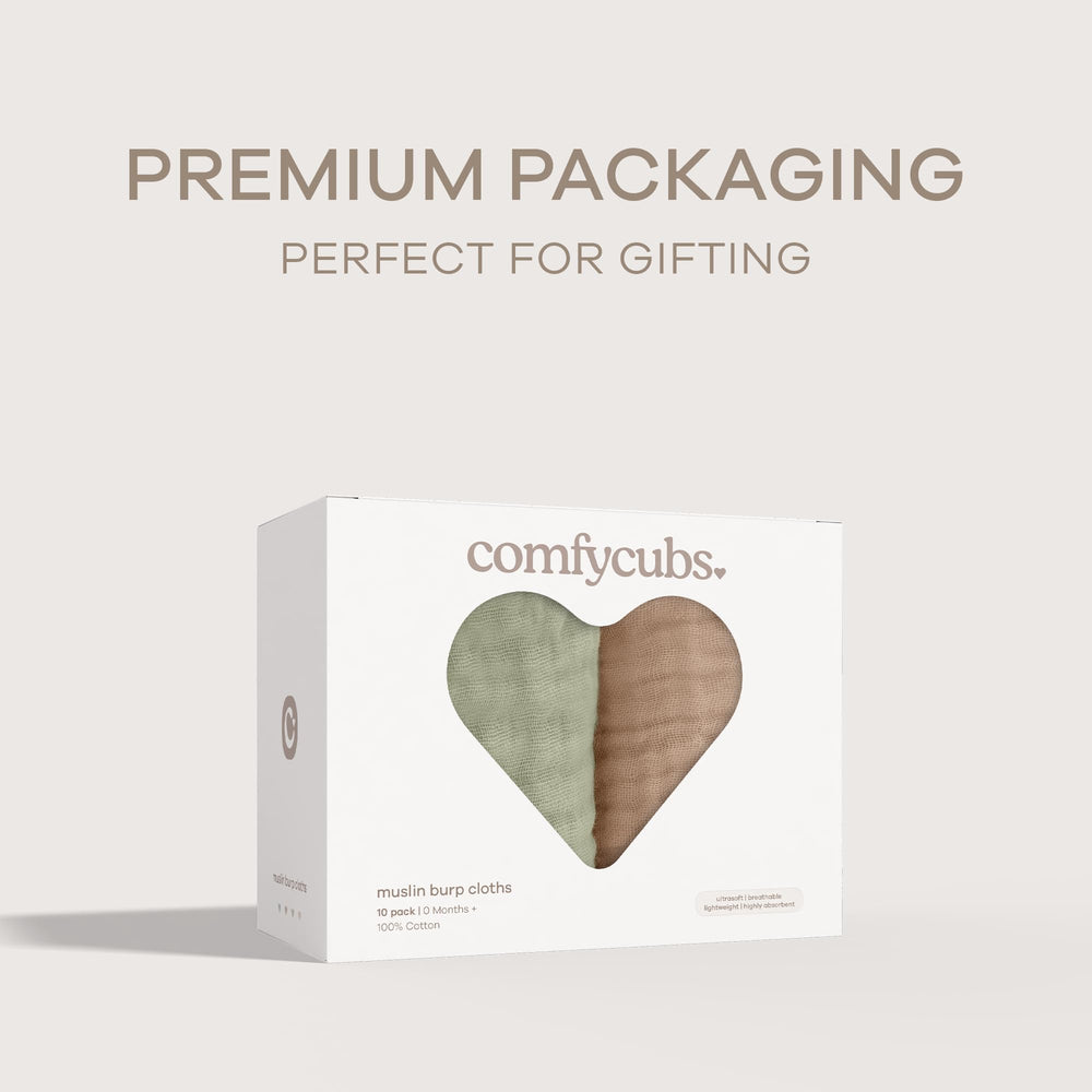 Comfy Cubs neatly packaged as a baby shower gift emphasizing convenience and appeal